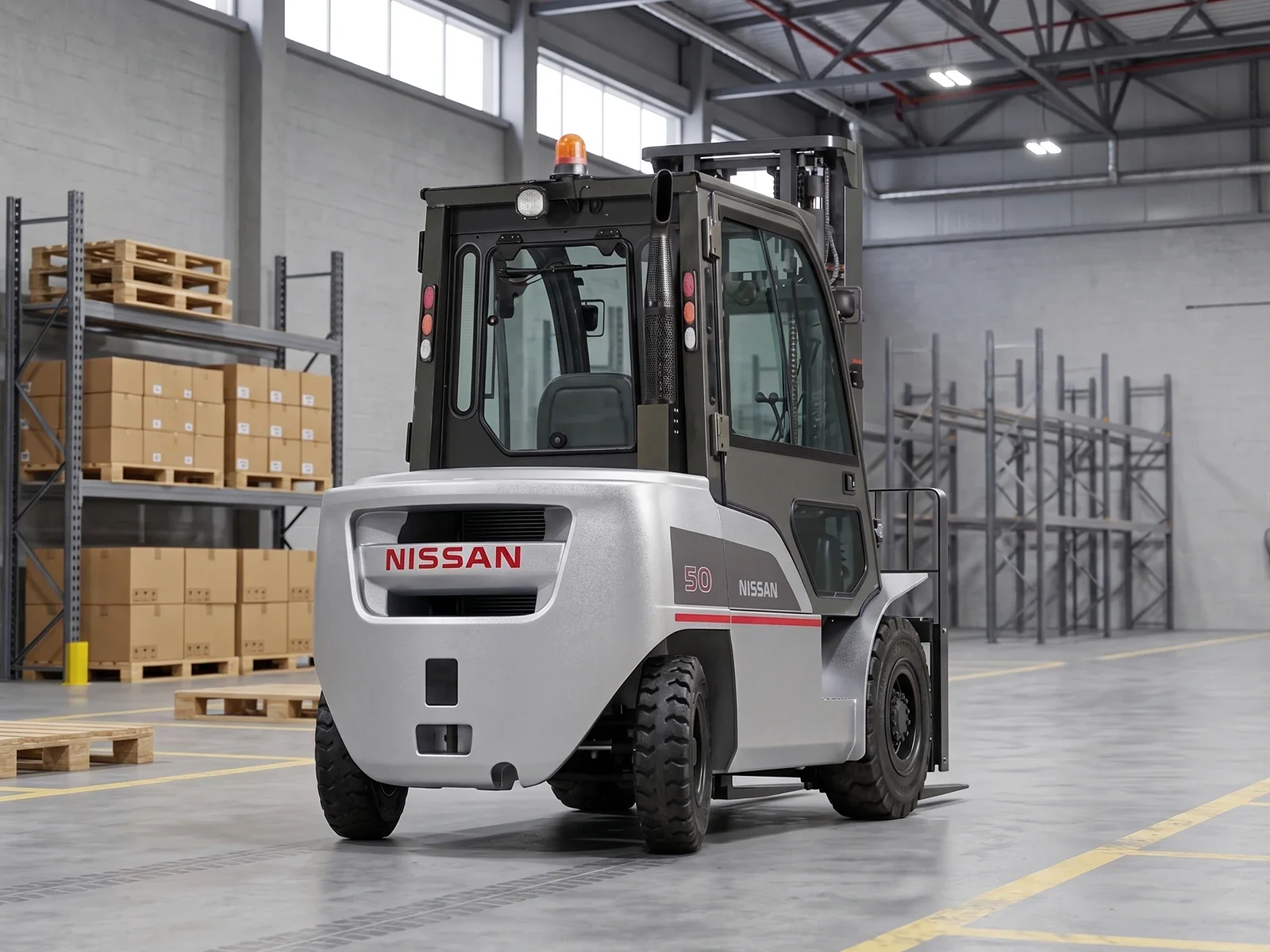 Empilhadeira Elétrica Retrátil Nissan